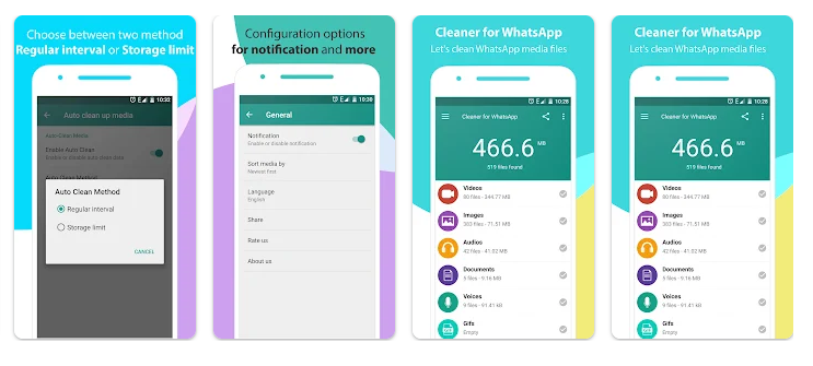 Cleaner for WhatsApp