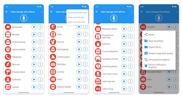 Voice Changer with Effects