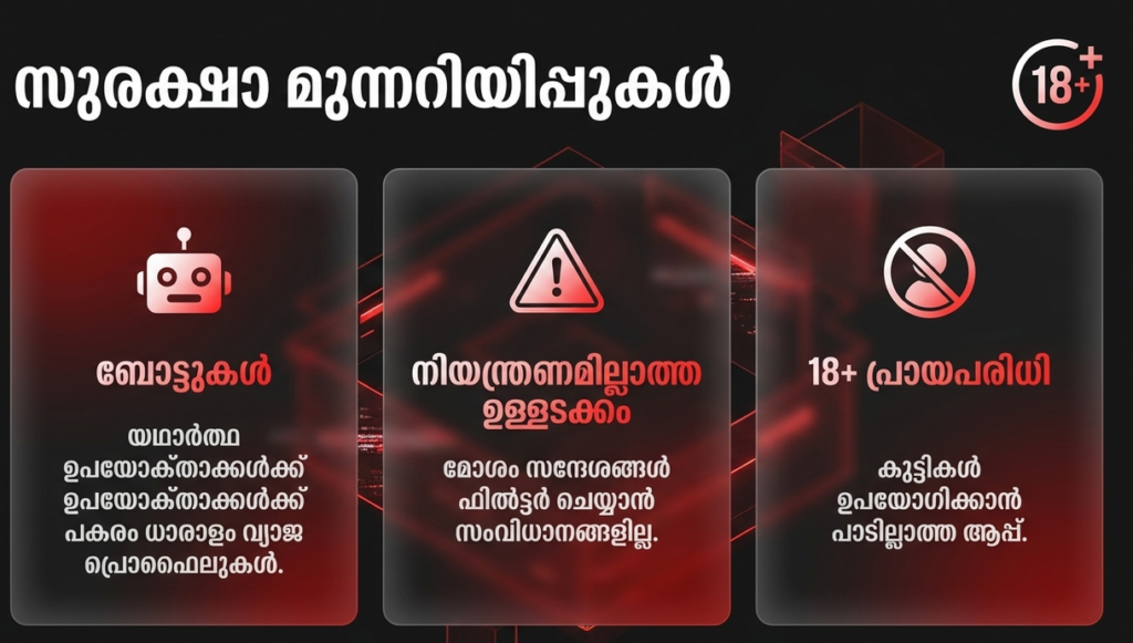 Randochat Warnings